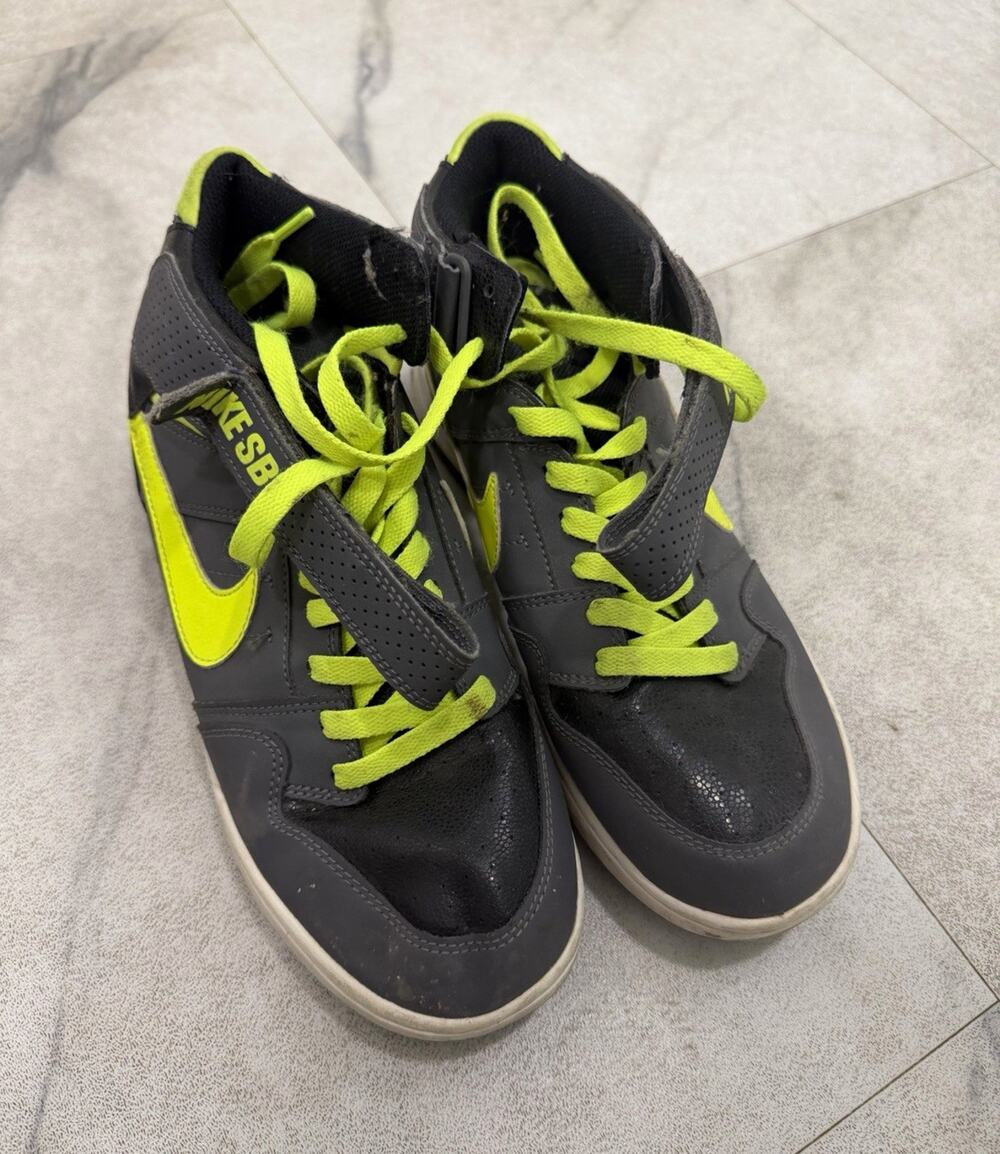 Nike SB Black Skateboarding Shoes Men's US 7 Medium (D, M) High Top